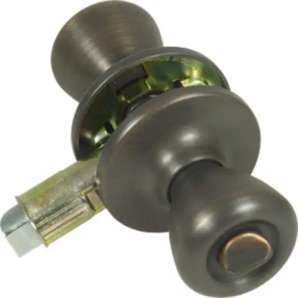 Mobile Home/RV Interior Privacy Door Knob Set, Oil Rubbed Bronze | Bedroom & Bathroom Locking Door Knob