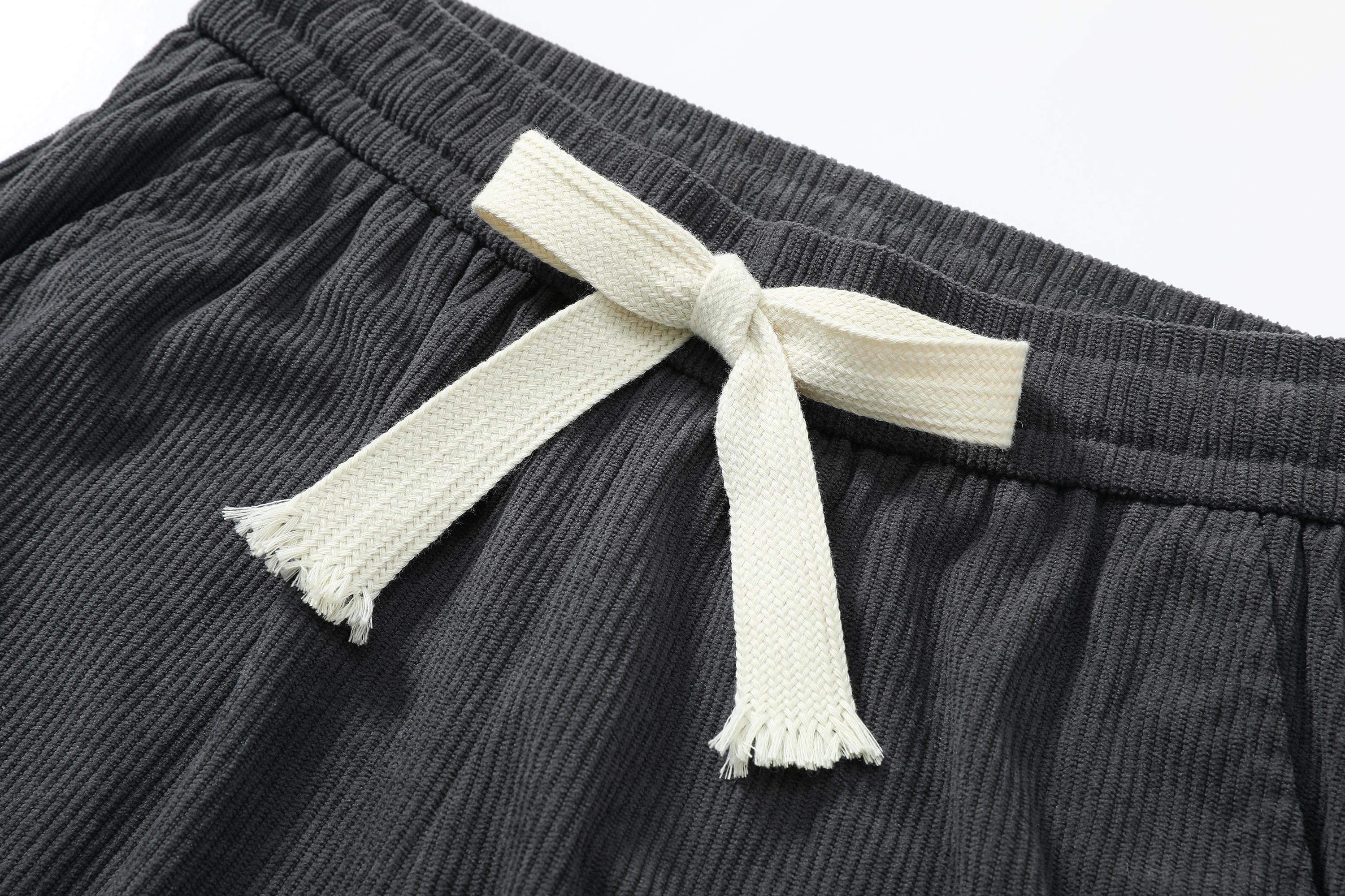 Men’s loose straight corduroy casual pants, comfortable and breathable, spring/summer/autumn styles