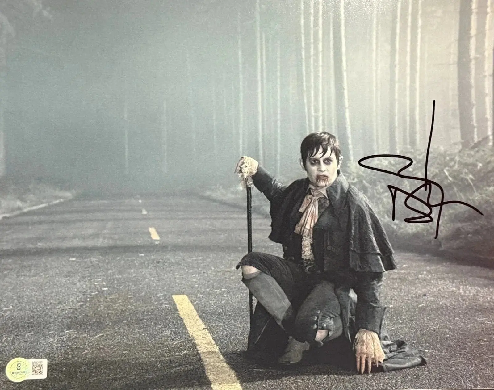 Johnny Depp Authentic Autographed 11x14 Photo #19