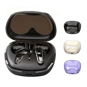 Pro60 MAX Wireless Bluetooth Earbuds, Premium Metal Case, ANC+ENC Noise Reduction, Clear Call Headphones with Type-C Charging