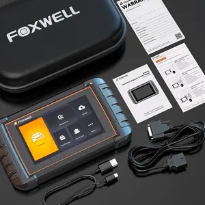 FOXWELL NT809 OBD2 Scanner, Automotive Bidirectional Scan Tool with 30+ Resets, Active Test, DPF/EPB/SAS/TPMS/Throttle/Oil Reset, Full System Diagnostic Tool Code Reader, AutoVin, Wifi Updates