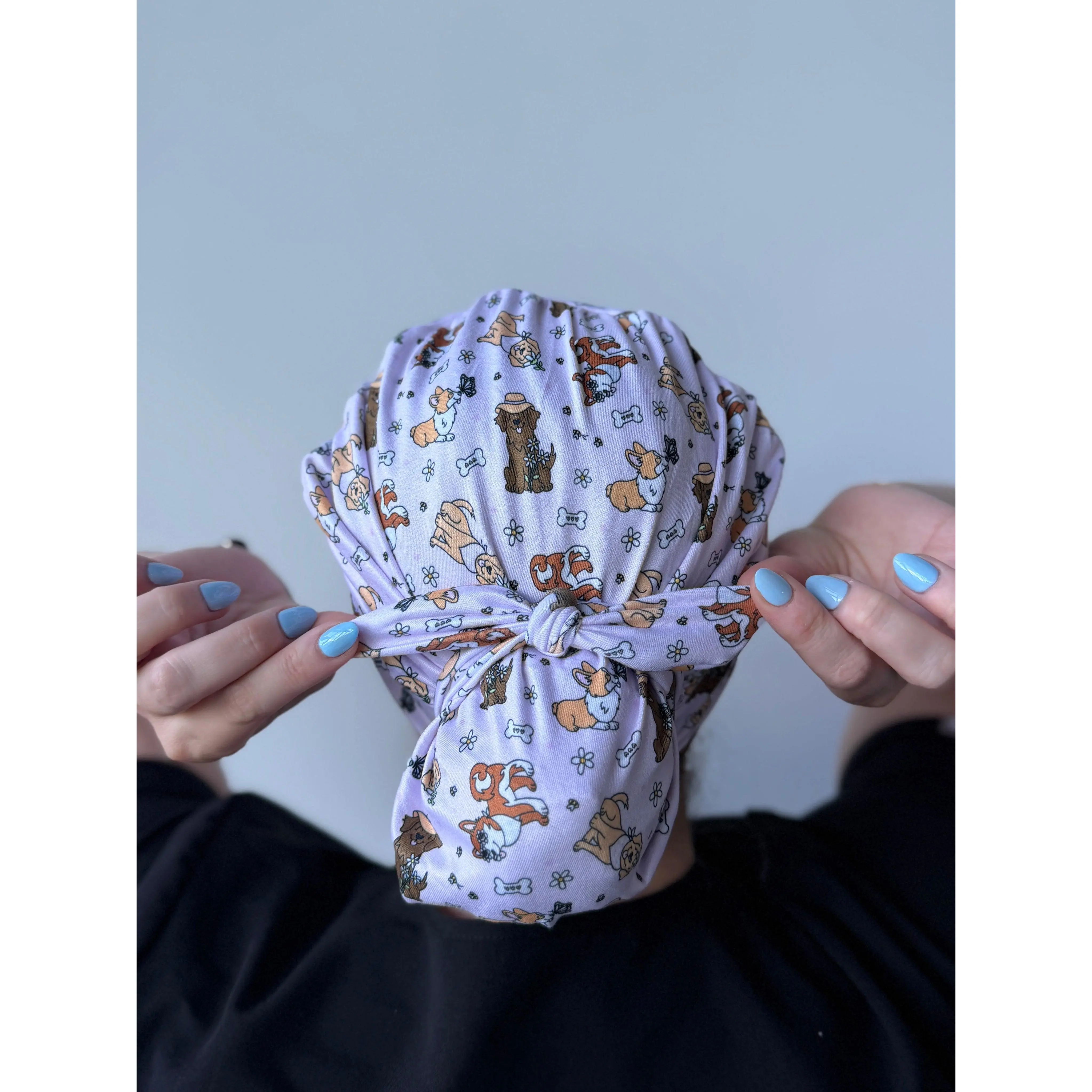 CloudCaps Scrub Cap | Spring Dogs