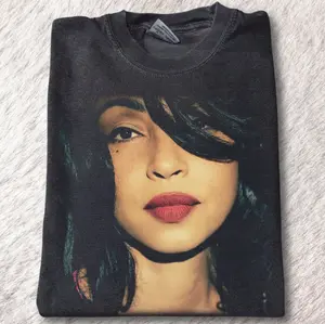 Vintage Aaliyah Graphic Unisex Shirt, Y2k Vintage Graphic Tees, Retro R&B Hip Hop Music Fan Merch Shirt, 90'S Clothing, Rap Gift for Him Her Crewneck Streetwear Menswear Top