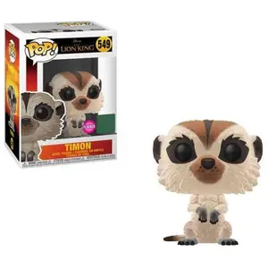 Funko POP! Disney The Lion King Timon #549 [Flocked] Exclusive