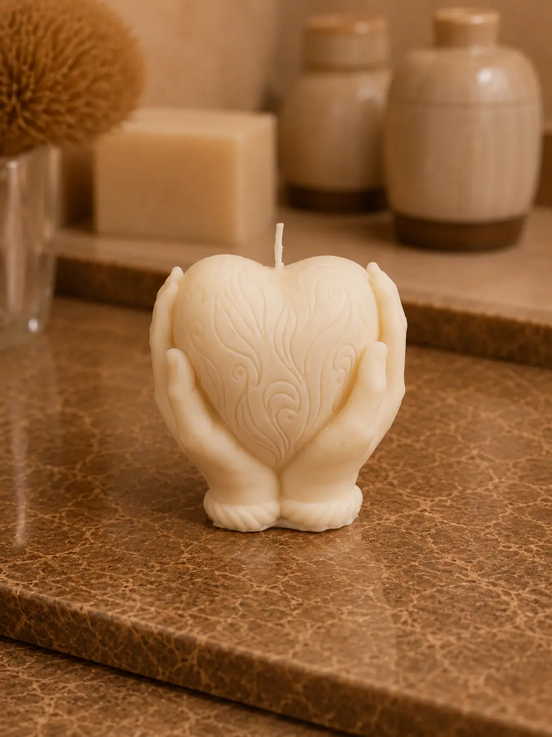 Romantic Heart Candle Romantic Heart Candle