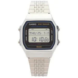 Casio ABL100 Vintage Casio Smartphone Link Series Watch in Metal Silver Casio ABL100 Vintage Casio Smartphone Link Series Watch in Metal Silver