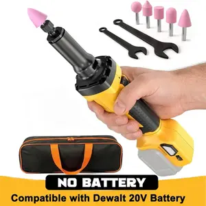 FunnyWhale Cordless Die Grinder Compatible with Dewalt 20V Battery(No Battery) Brushless Die Grinder Up to 26500RPM, 1/4" Precision Collet, 6 Speed Power Grinder for Metal Wood Plastic Grind
