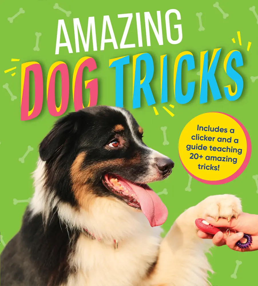 USED-Amazing Dog Tricks: Includes a Clicker and a Guide Teaching 20+ Amazing Tricks! by Publications International Ltd (Hardcover)
