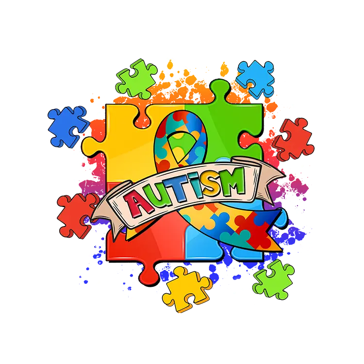 AUS8 Autism Puzzle Pieces 