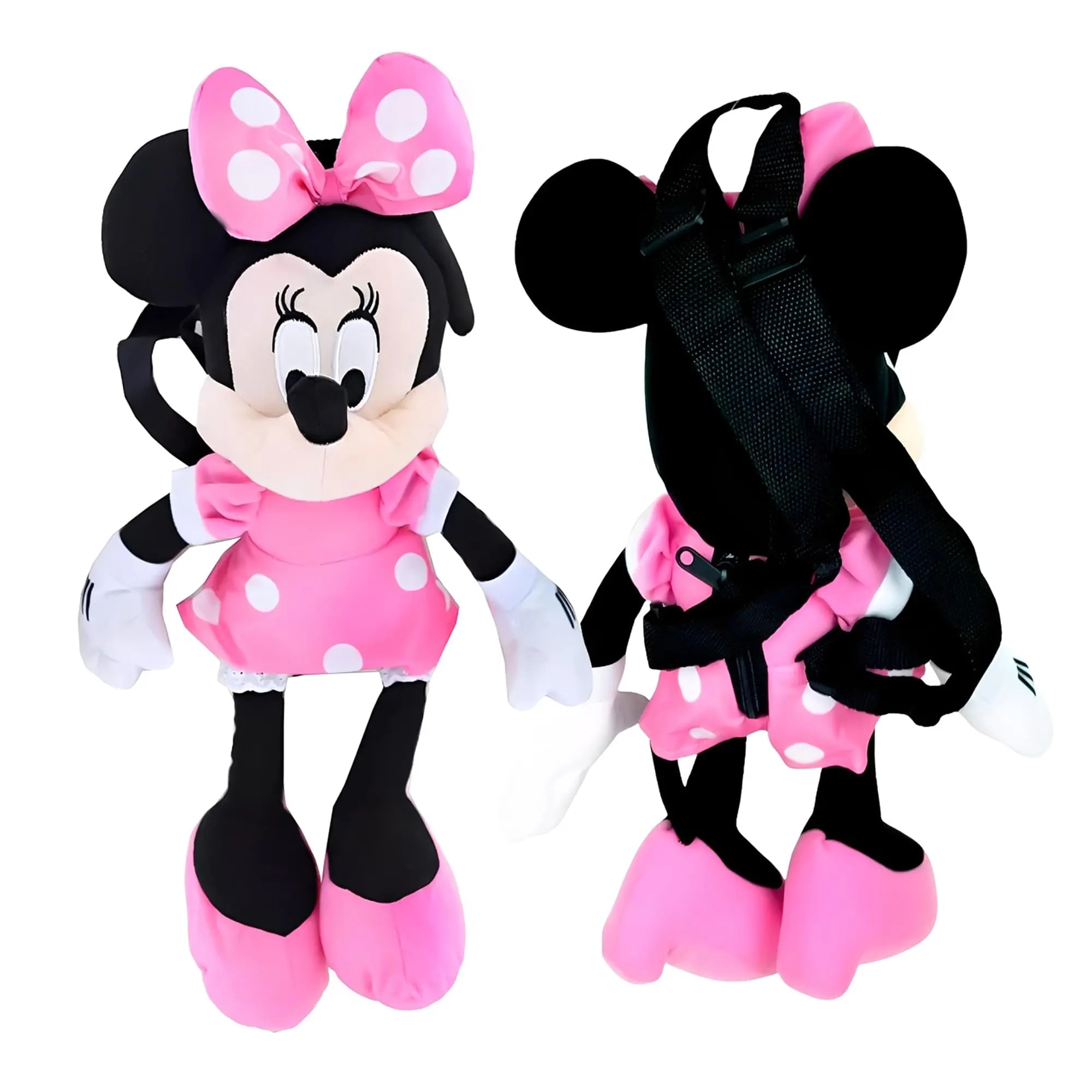 Disney Minnie Mouse 15 Inch Plush Backpack Disney Minnie Mouse 15 Inch Plush Backpack