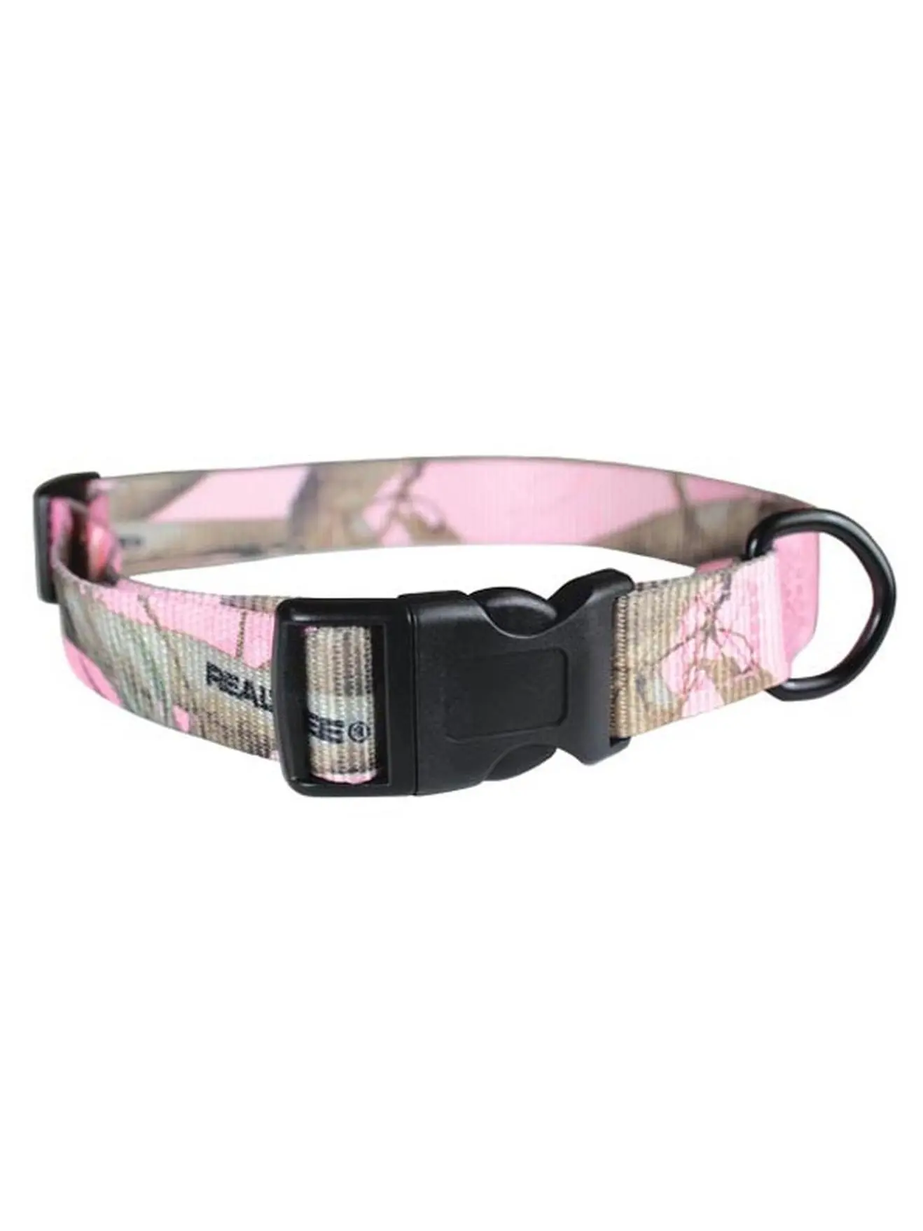 Leather Brothers 1 in. Kwkklp Adjustable 18-26 in. Pink Camo Collar