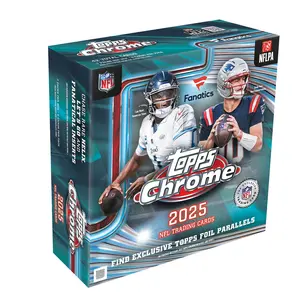 2025 Topps Chrome Football Fanatics Mega Box