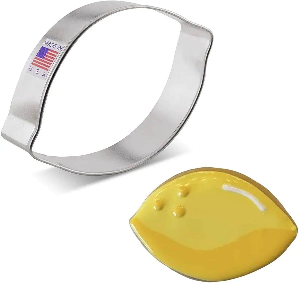 Lemon Cookie Cutter 3 3/4"