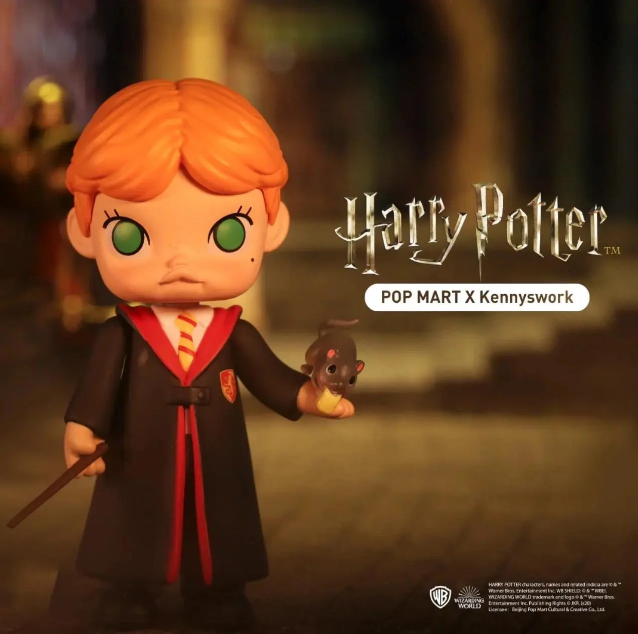 Molly Harry Potter RON WEASLEY Exclusive Hangcard Figure