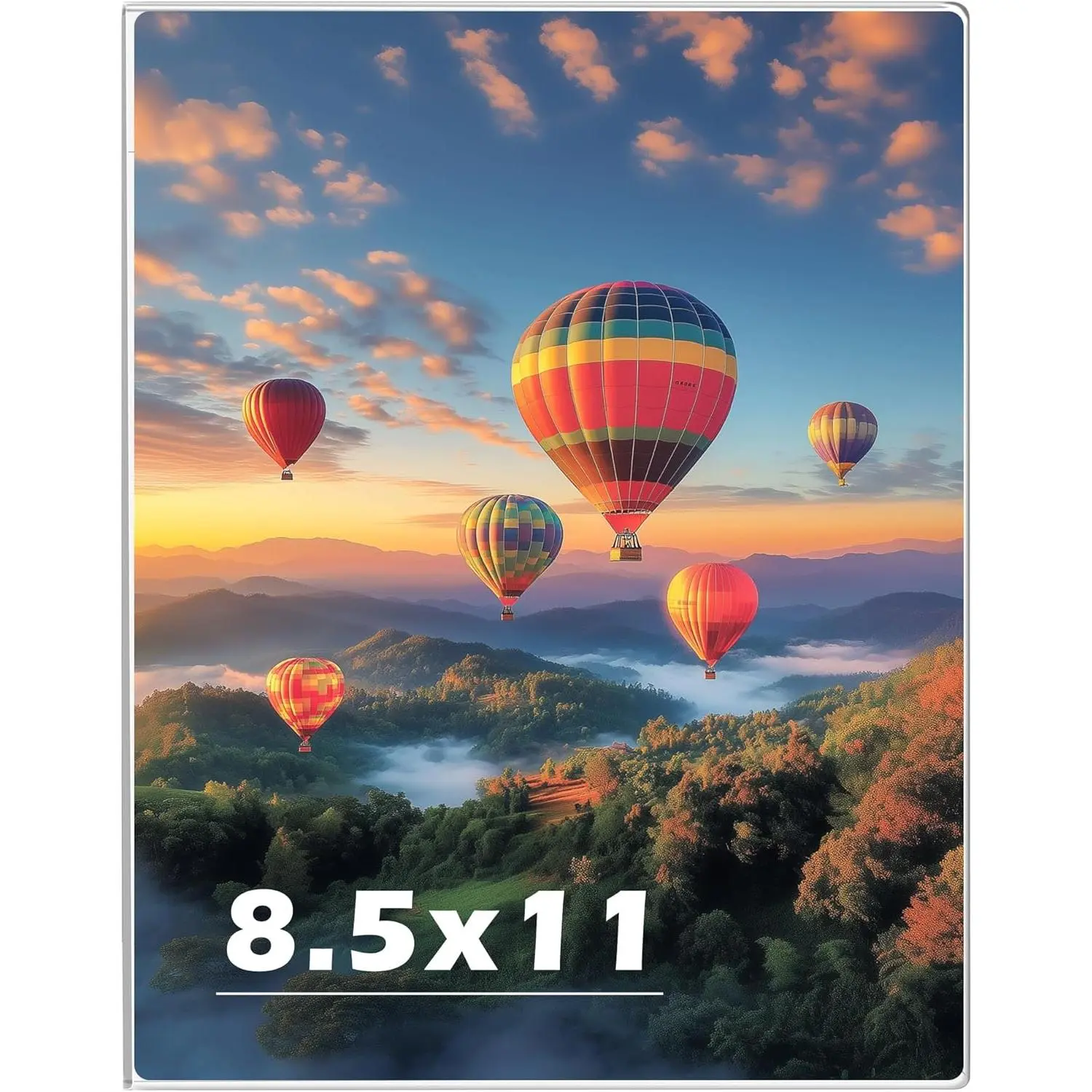 1 Pack 8.5 x 11 Inches