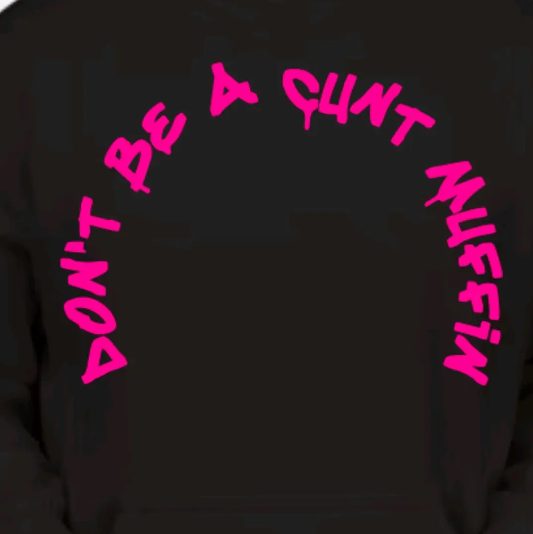 rude sweat shirt,