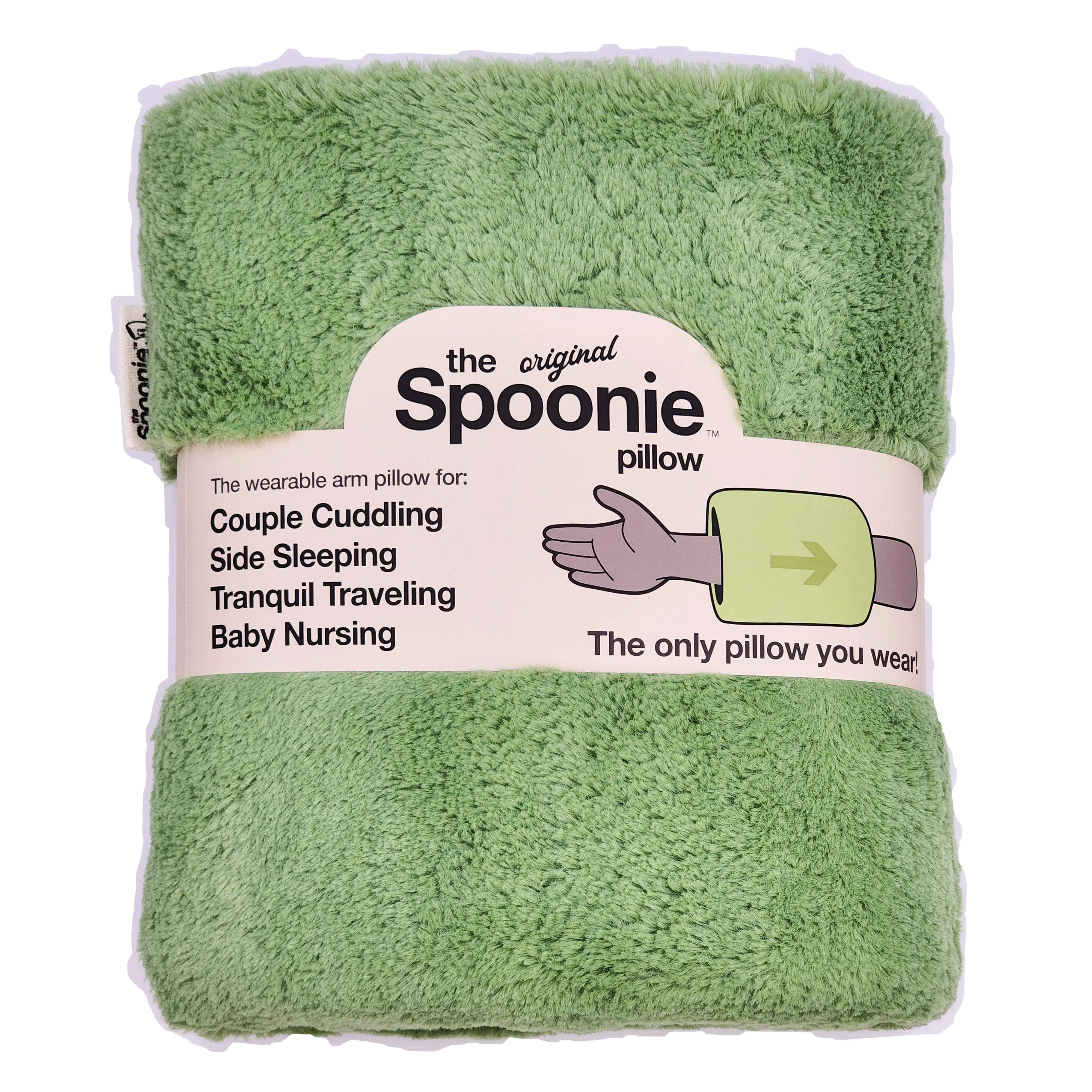 Pistachio Spoonie Pillow® - Wearable Arm Pillow for Comfortable Sleeping, Nursing & Traveling
