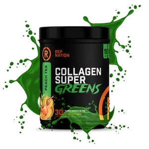 Collagen Super Greens - Peach Tea