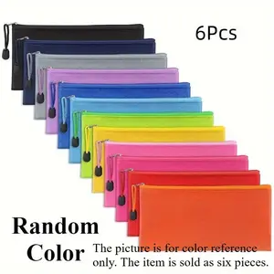 Document bags, zipper bags, pencil cases, suitable for school office supplies travel cosmetic accessories stationery sets