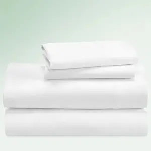 CinchFit American Made Tear Proof Split Top King Sheets 600TC 100% Cotton Cord Elastic American Made  Sheets