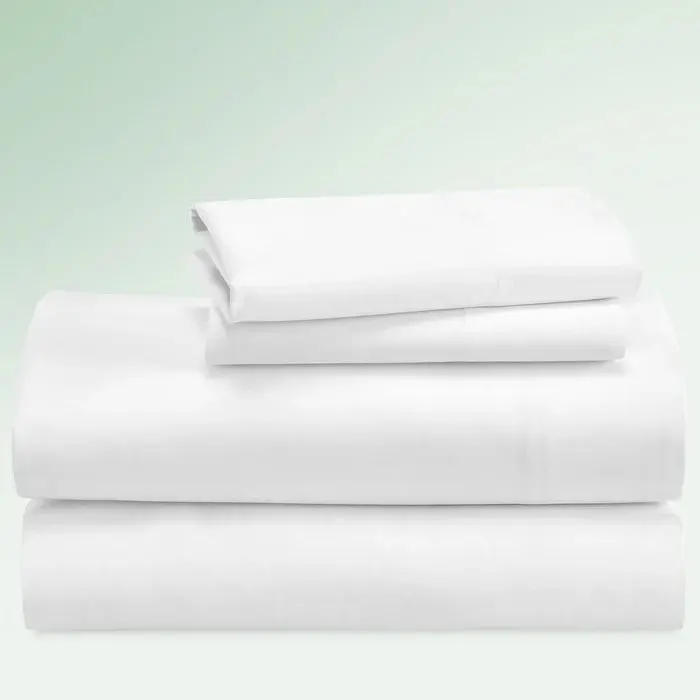 CinchFit American Made Tear Proof Split Top King Sheets 600TC 100% Cotton Cord Elastic American Made  Sheets