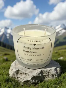 12oz Rocky Mountain memories candle