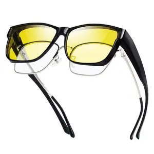 2026 New Fit Over Sunglasses - Polarized Lens for Driving & Outdoor, Easy to Wear