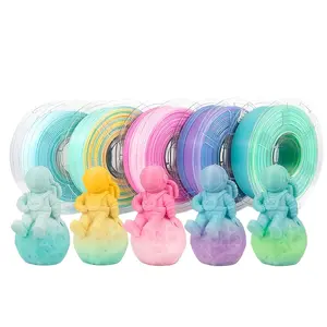 1kg Spool 3D Printer Filament Petg 1.75mm, Luminous Glow in the Dark, High Precision +/- 0.03mm, for Most Fdm Printers, 3D Printing Filament