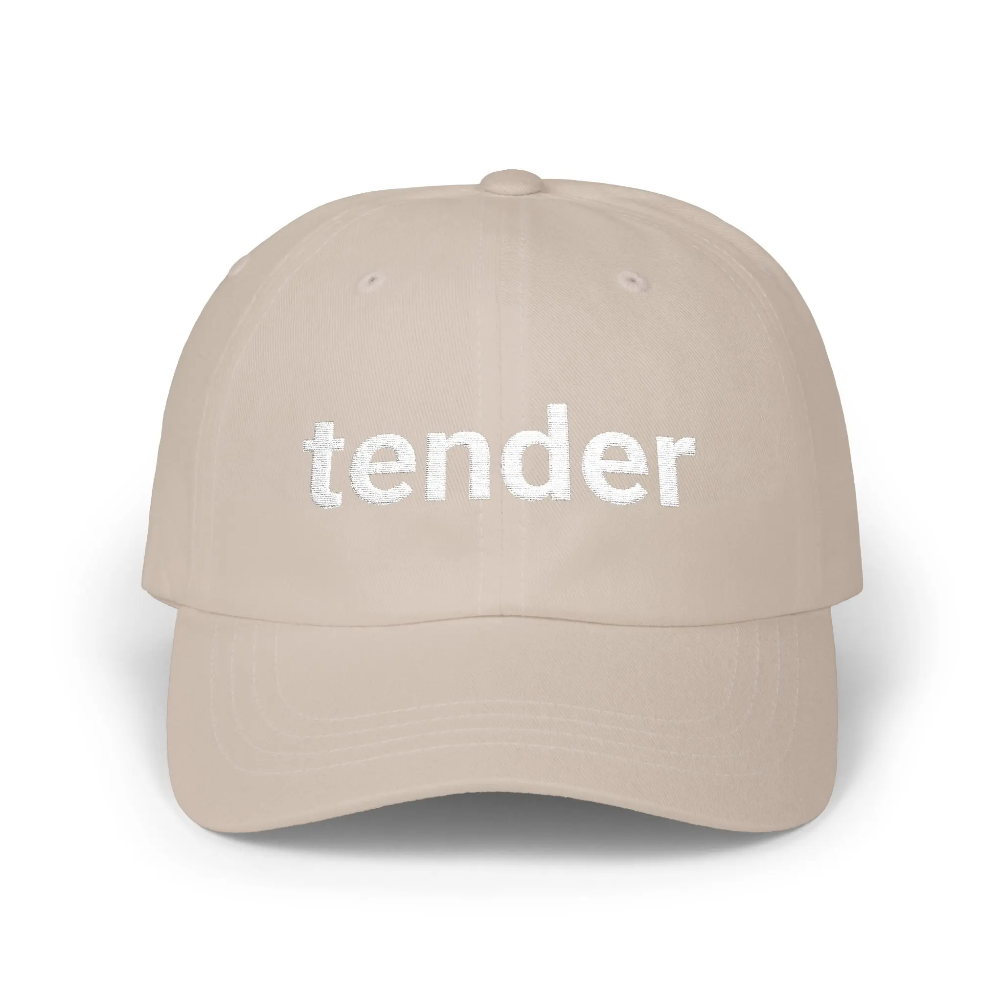 Tender Moody Cappy Classic Dad Cap Emotional Wellness Cap, Mental Health Gift, Emotional Support, Expressive Moodwear