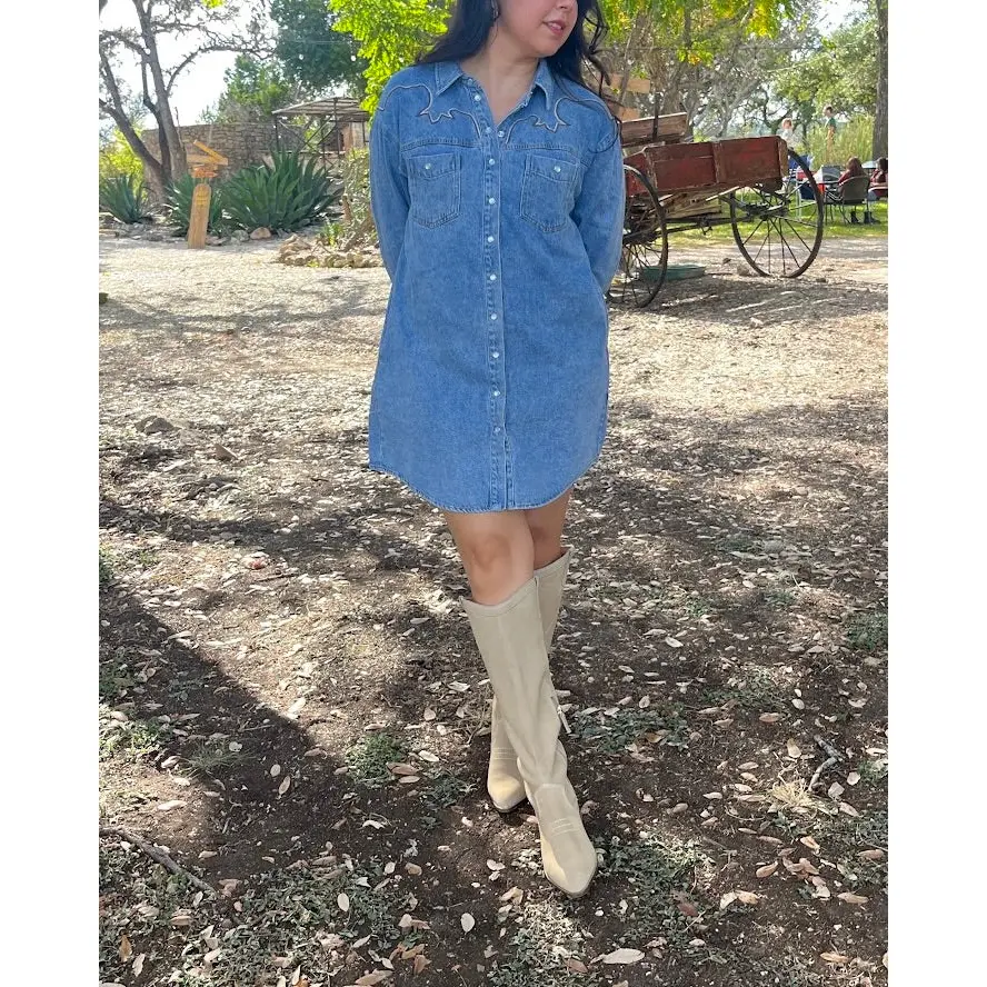 Dakota Denim Western Dress