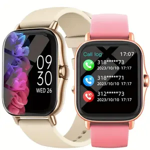 On-the-Go Smart Watch, Sports Smart Watches for Outdoor Lovers - 2026 New Model, Wireless Calling, Sports Pedometer & Calorie Tracking, Multiple Sports Modes, Sedentary Reminder & Message Push, Multimedia Message Viewing & Weather Alert