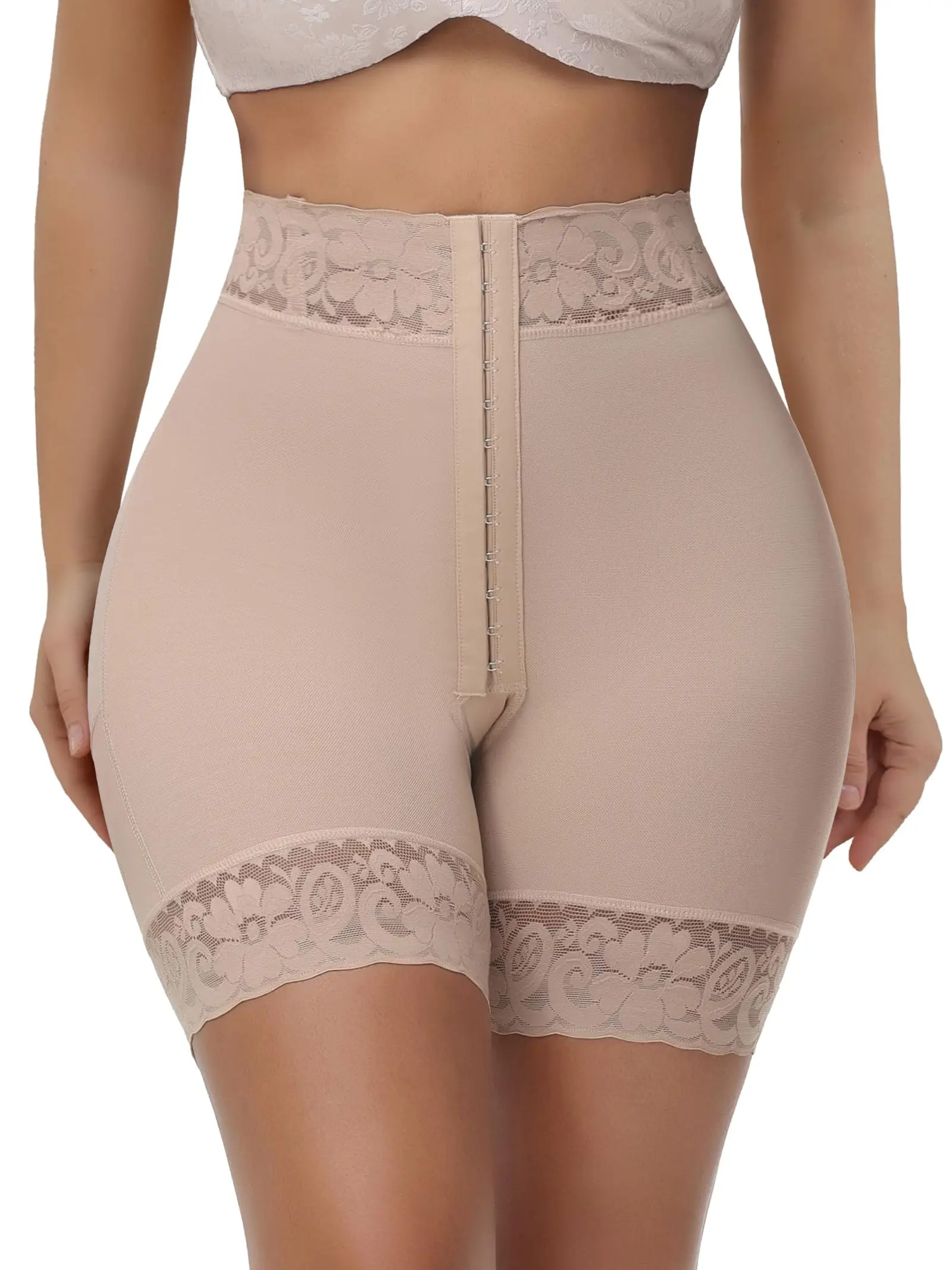COOSHAPE Shapewear for Women Tummy Smoothing Body Shaper Shorts Butt Lifter Panties Shapewear Shorts High Waisted Underwear
