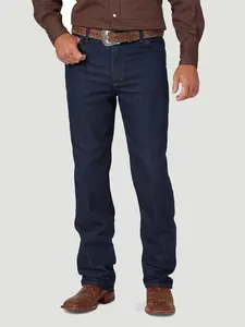 Wangler Cowboy Cut Slim Fit Active Flex Jeans - Color: Prewashed Indigo