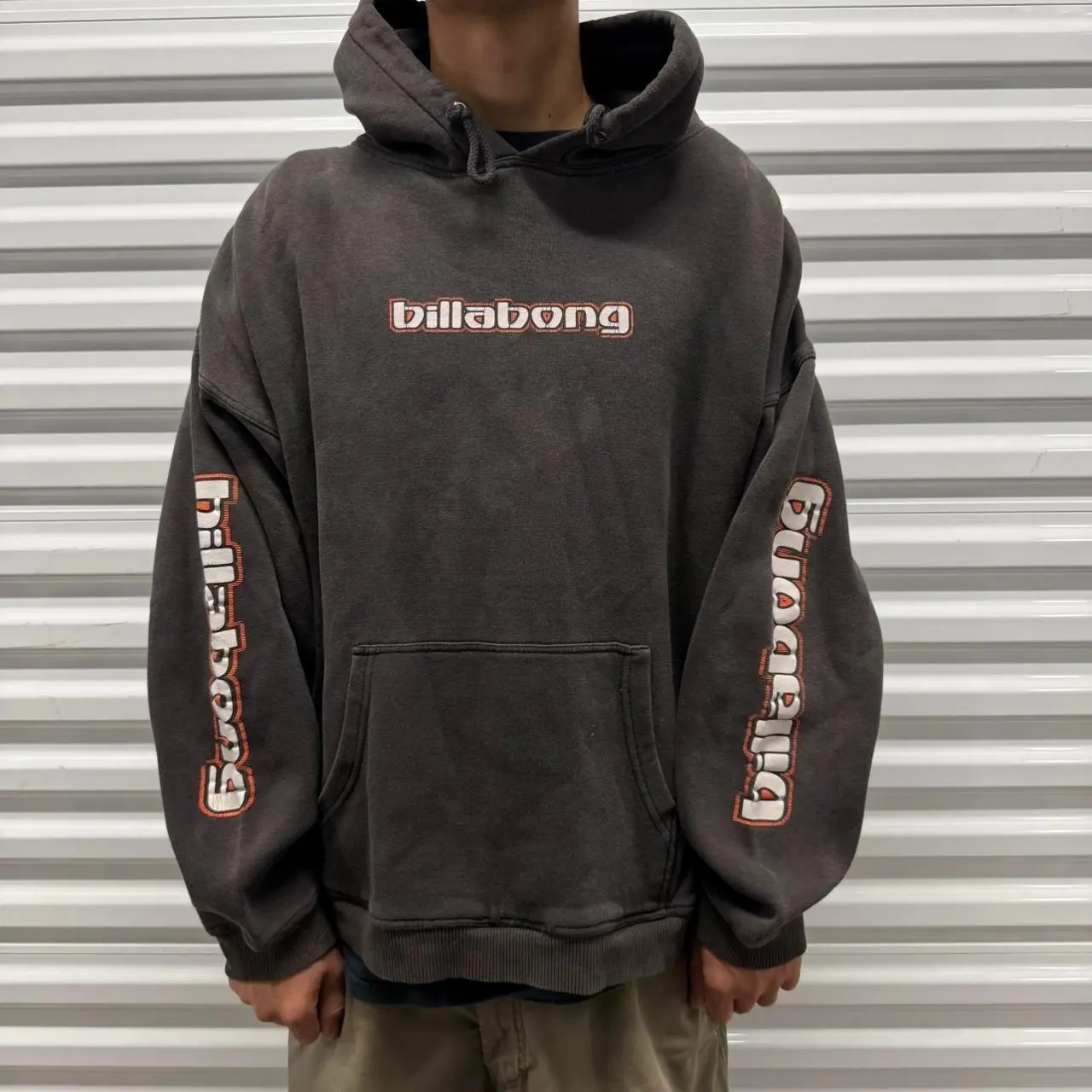 Vintage Y2K Faded Billabong Quad Hit GRAIL Surfwear Hoodie