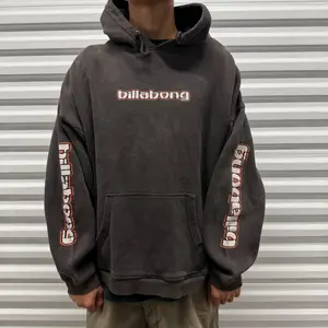 Vintage Y2K Faded Billabong Quad Hit GRAIL Surfwear Hoodie