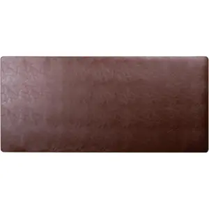 XL Desk Pad - Large Vegan Leather Desk Mat (17 x 36) - Buttery Smooth Writing,  Blocking, Non-Slip,  -  Office  Desk Protector Blotter Laptop Keyboard  Pad