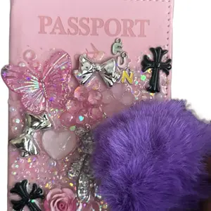 JUNK Leather Passport Holder Covers Case, Passport Holder