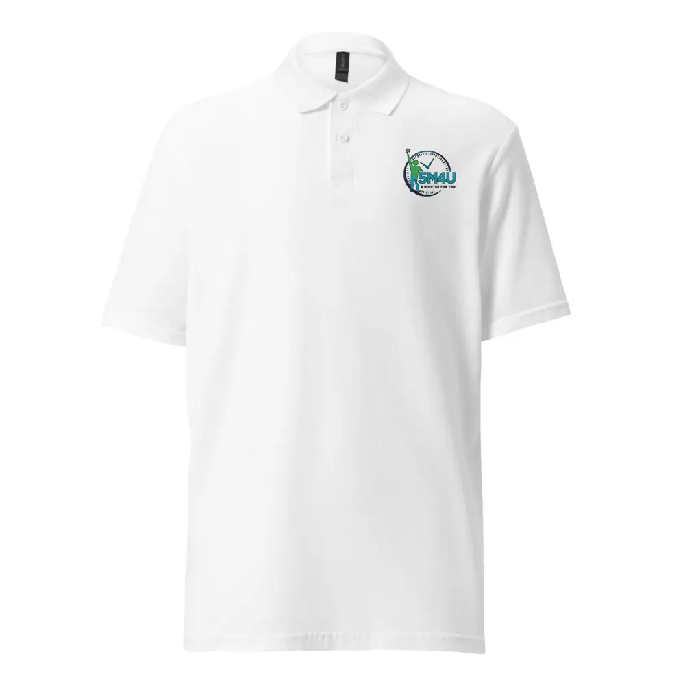 5 Minutes For You Embroidered Polo | 5M4U