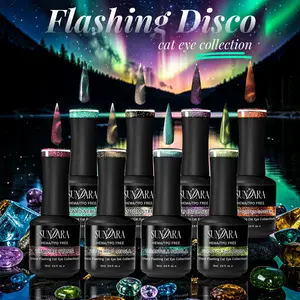 Flashing Disco Cat Eye Gel Polish Collection (8 Colors)