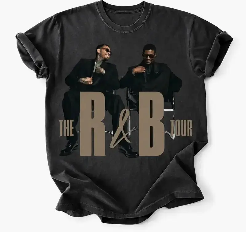 Ch.Brown Usher Raymond The R&B Tour 2026 Unisex Tee A0C