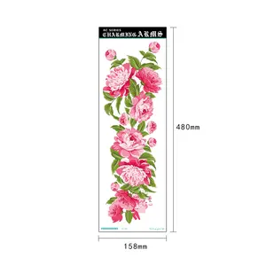 Full Arm Temporary Tattoos Waterproof for Men Women Large Size Realistic Flower Arm Stickers Body Art Decals