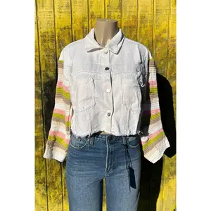 Denim Patchwork Jacket