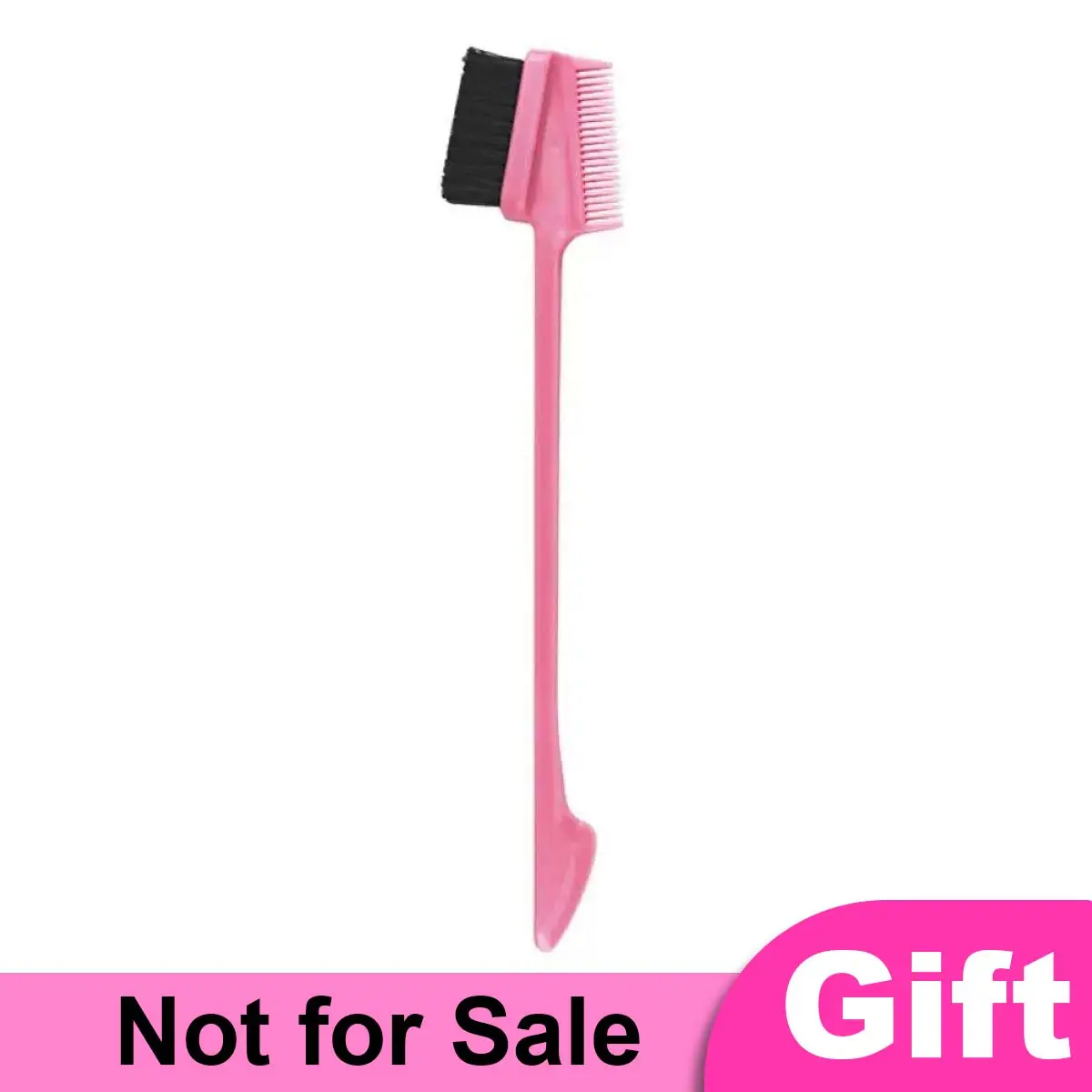 BGMgirl Hair Edge Brush Three-Headed Edge Control Double Side Brush & Comb Hair Edge Control Convenient Hairdressing Styling Brush Hair Extensions Hai