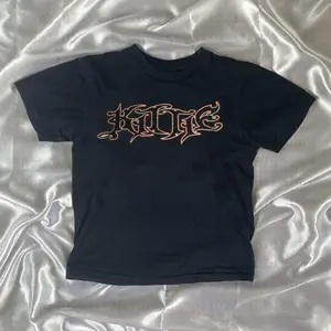 2000s Baby Tee - Y2K Aesthetic Crop Top - Emo Gothic Streetwear for Women