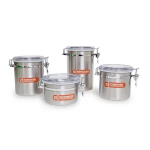 Star Trek: The Next Generation Stainless Steel Storage Jar Containers | Set of 4