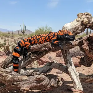 Articulating Gila Monster - Collectible Reptile Figurine