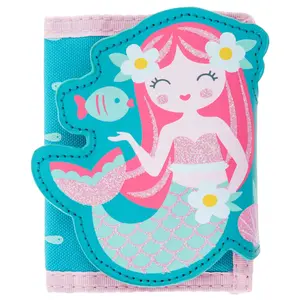 Stephen Joseph Wallet-- Teal Mermaid