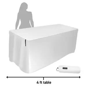 Ultimate Support USDJ-4TCW 4ft Table Cover (White)