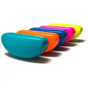 Neon Crocodile Pattern Sunglass Case