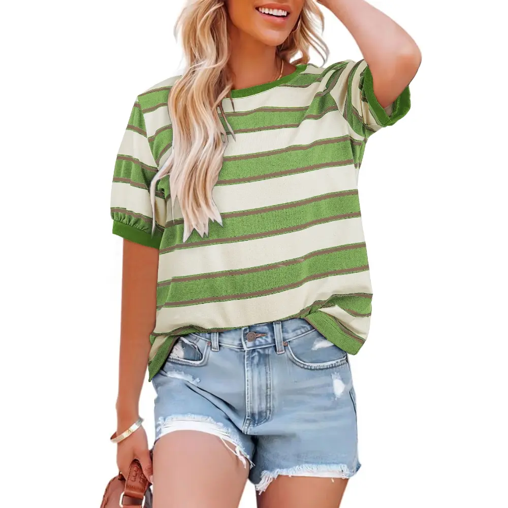 P10919#Green Stripe